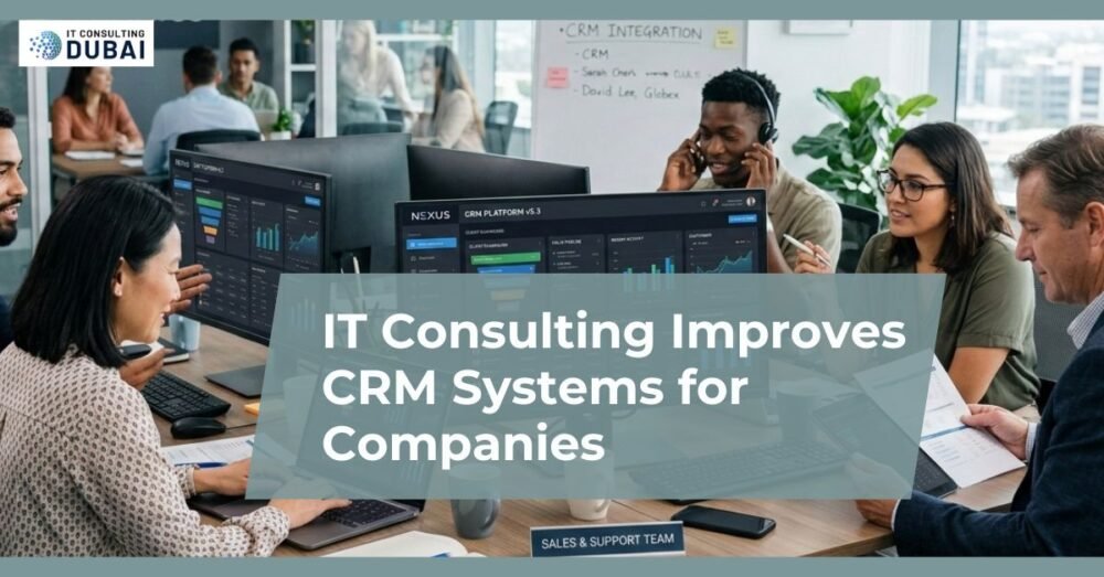 IT consulting for CRM solutions Dubai