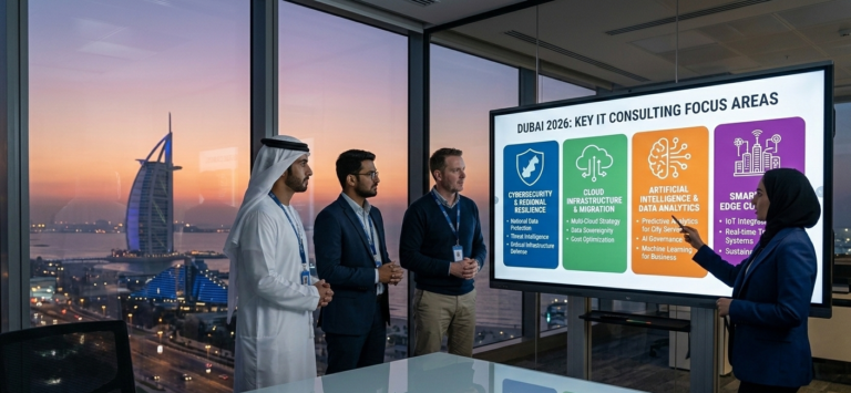 Secure IT Infrastructure in Dubai by IT Consulting Dubai