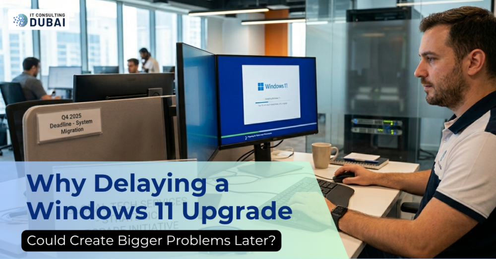 Window 11 upgrade by IT Consulting Dubai