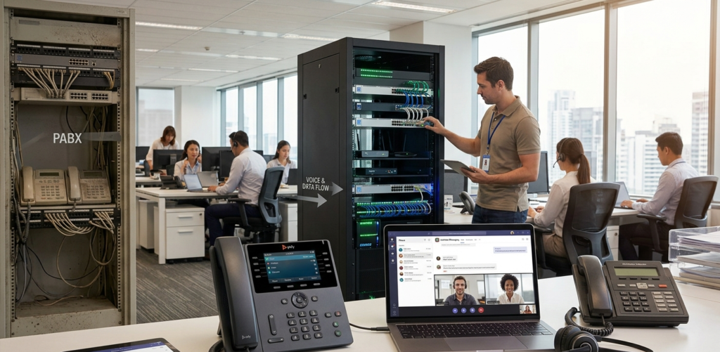 PABx and IT telephony