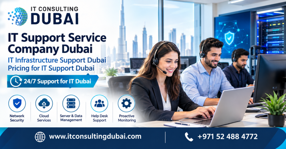 IT Support Service Company Dubai, UAE